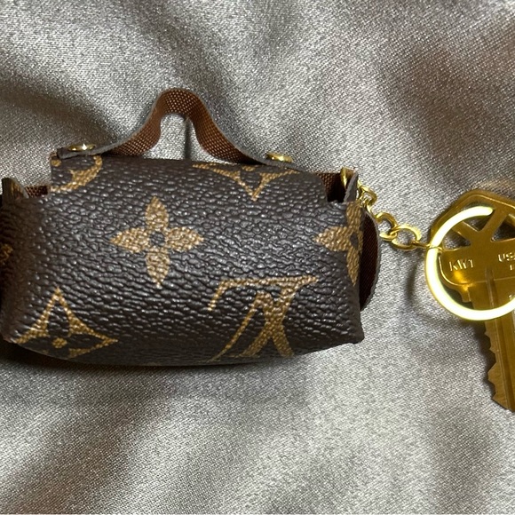 # 11 LV Up- cycled key chain or bag charm - Picture 5 of 6